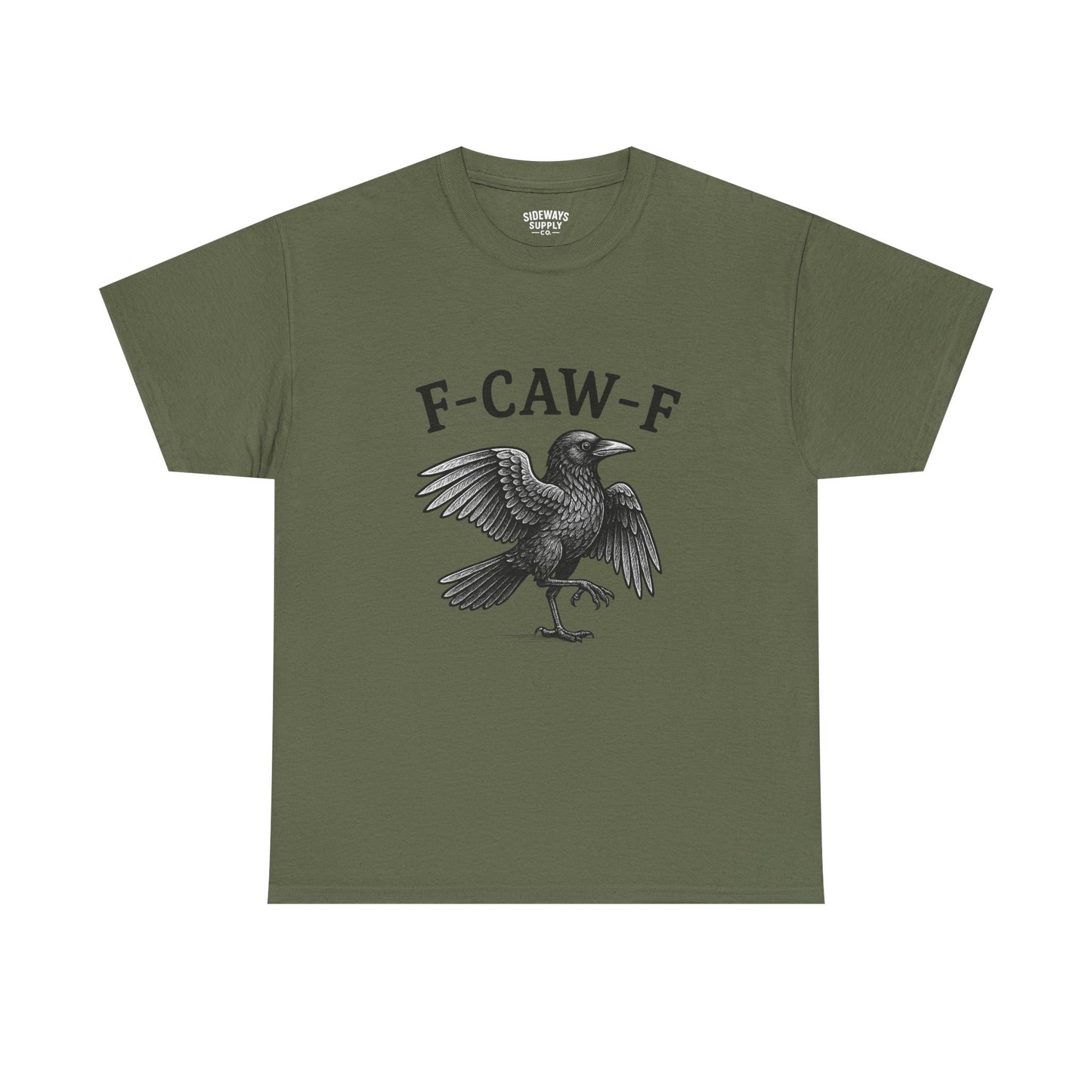 F-CAW-F Crow Graphic Cotton Tee