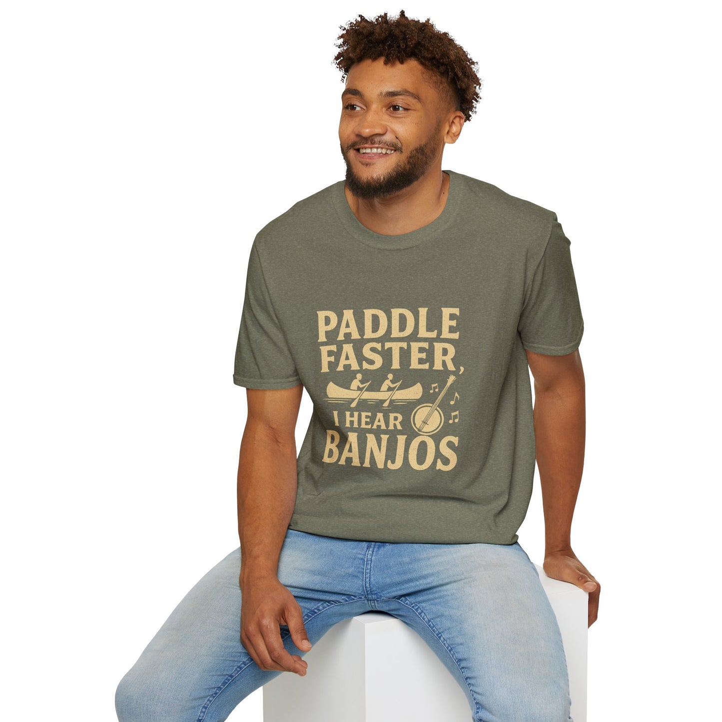 Paddle Faster Men’s T-Shirt