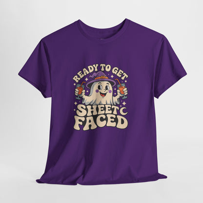 Ready to Get Sheet Faced Halloween Tee