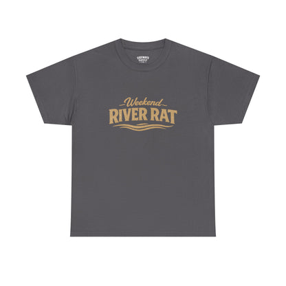Weekend River Rat T-Shirt – Retro Boating Crew UNISEX Tee