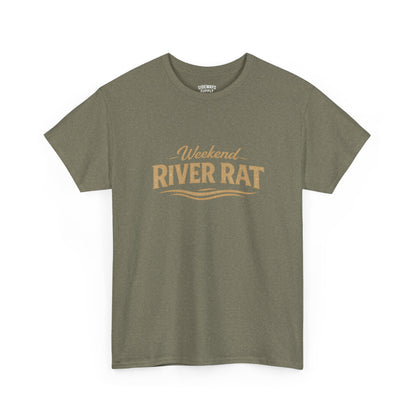 Weekend River Rat T-Shirt – Retro Boating Crew UNISEX Tee
