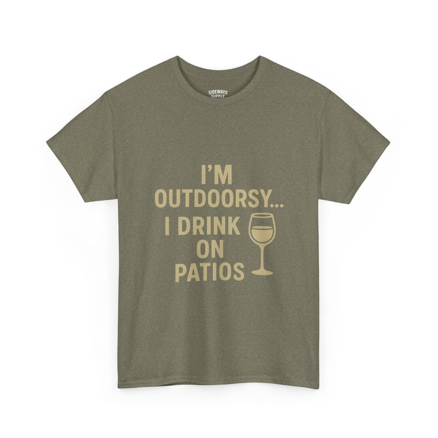 I’m Outdoorsy, I Drink on Patios – Softstyle Tee