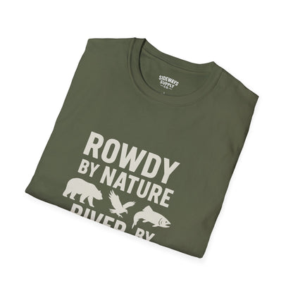 "Rowdy by Nature" Unisex Softstyle T-Shirt: